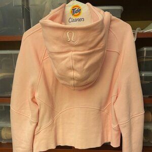 Lululemon Half Zip Hoodie Light Pink Size 6